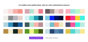 canva color palette examples